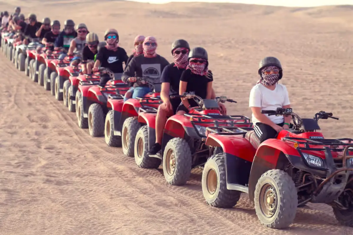 Quad Biking Across the Dunes - Hurghada Adventures