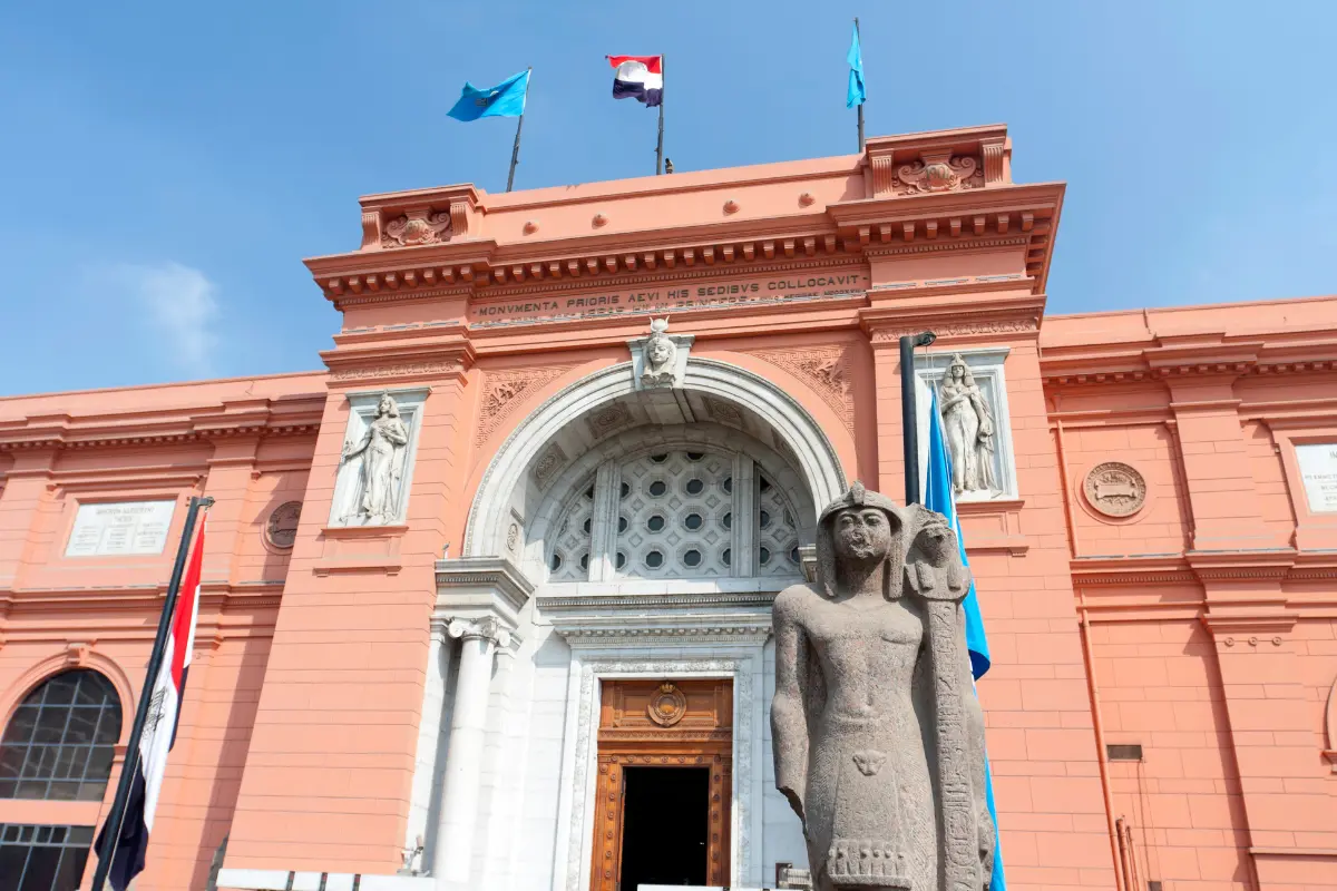 The Egyptian Museum in Tahrir